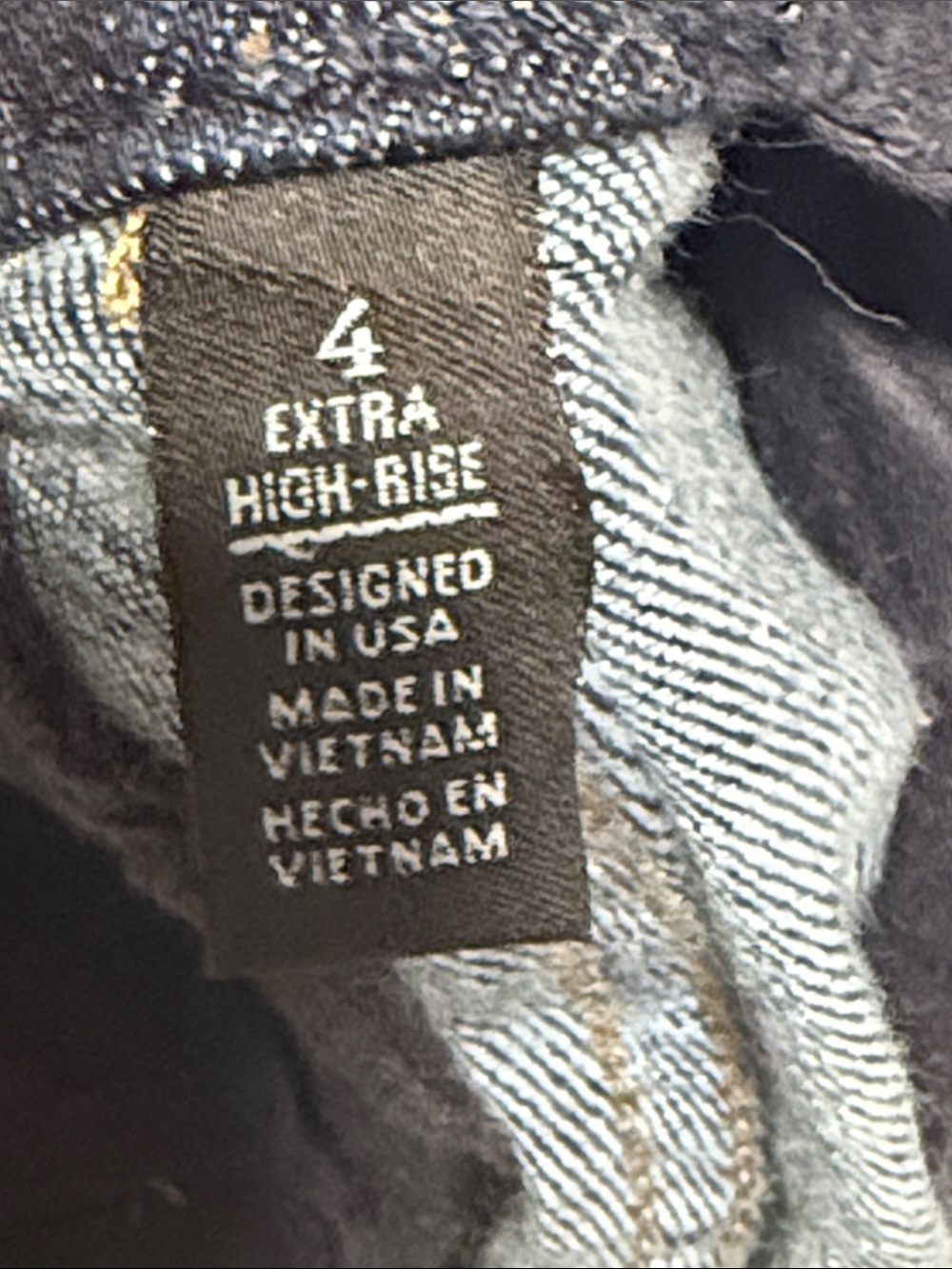 White House Black Market Wide-Leg Jeans in Dark Indigo - Picture 9 of 12